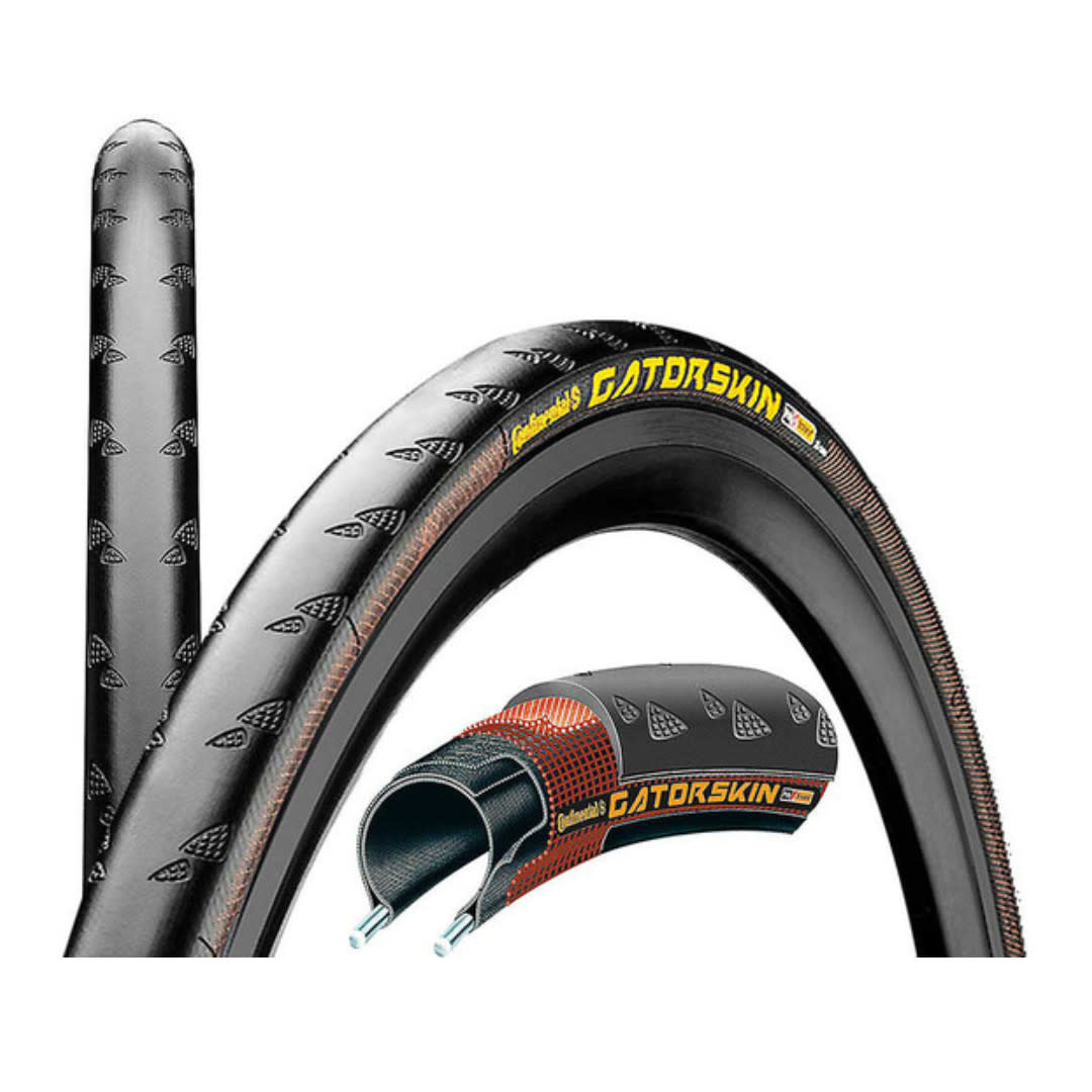 Continental Gatorskin Black Edition Tire – 700x25 Folding Bike Tire With Duraskin Puncture Protection